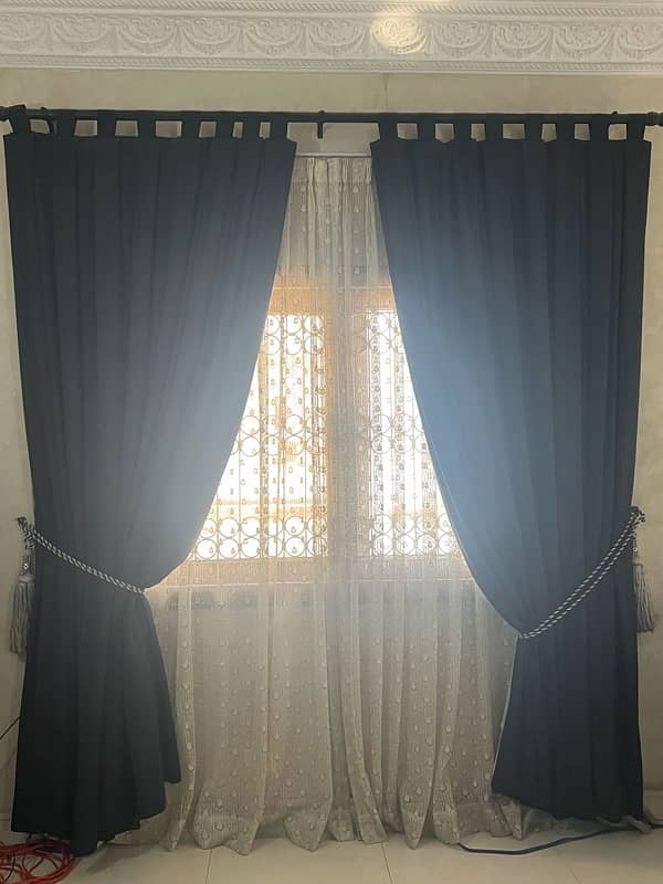 Black Tauheed Commercial made Curtains 2