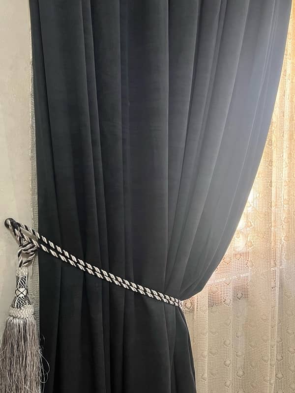 Black Tauheed Commercial made Curtains 3