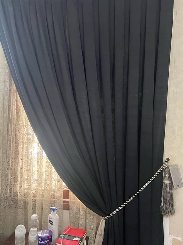 Black Tauheed Commercial made Curtains 4