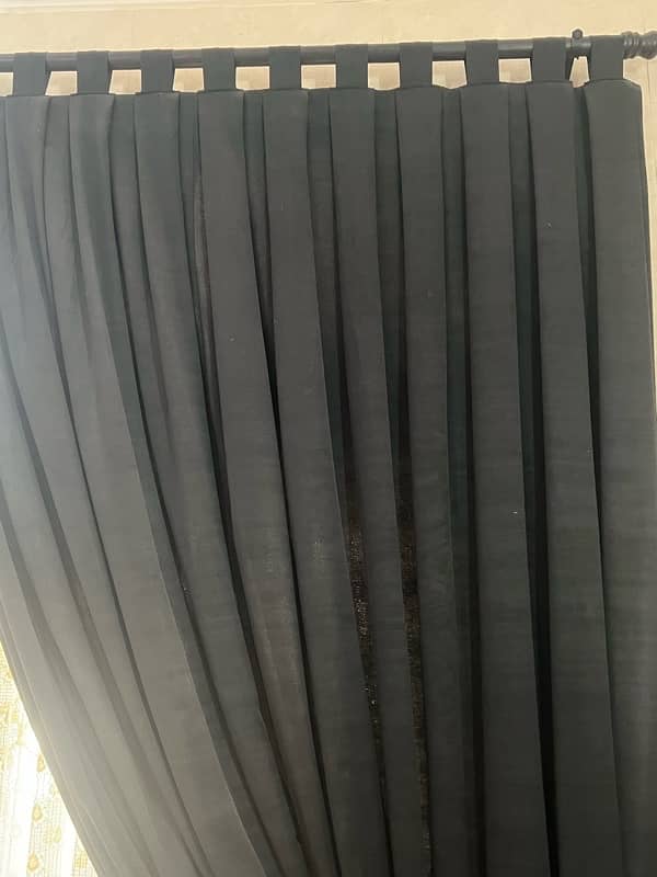 Black Tauheed Commercial made Curtains 6