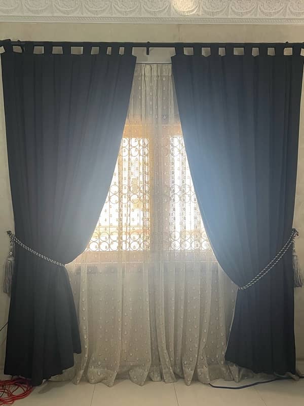 Black Tauheed Commercial made Curtains 9