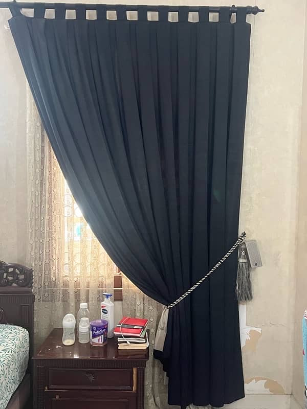 Black Tauheed Commercial made Curtains 11