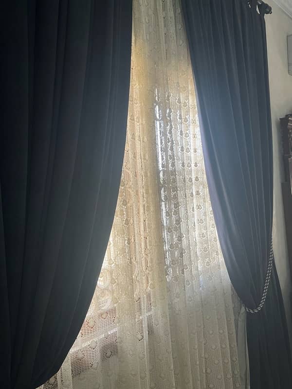 Black Tauheed Commercial made Curtains 14