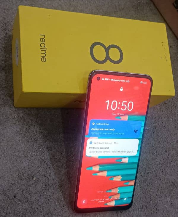 Realme 8 8+8 gb ram 128 gb rom 1