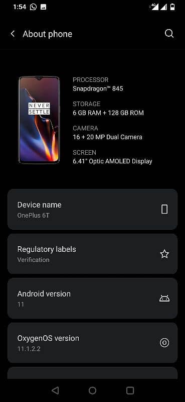 OnePlus 6T 0