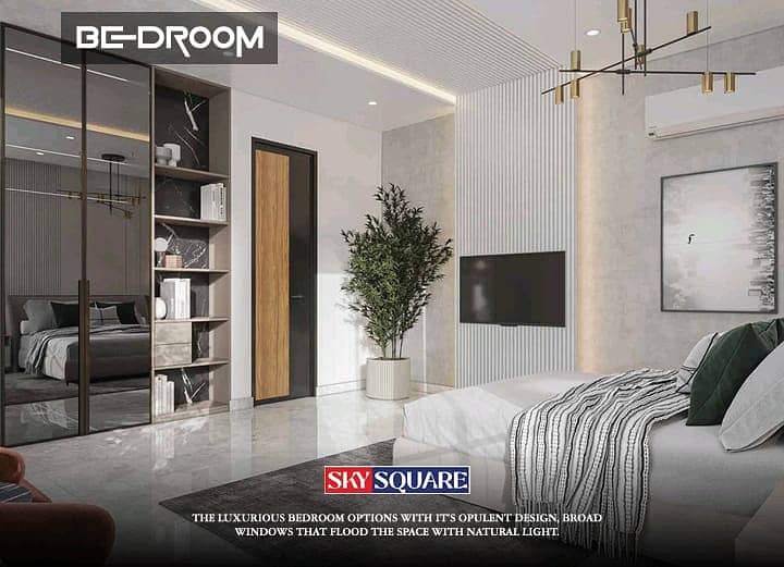 412 Sqft 1 Bed Luxury Apartment in Sky Square Jinnah Block Bahria Town 6