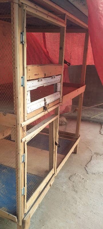 wooden cage in v good condition 1