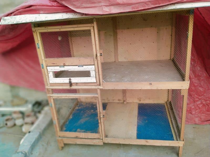 wooden cage in v good condition 5