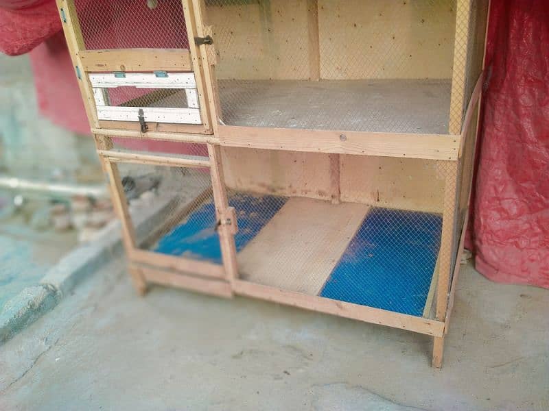 wooden cage in v good condition 12