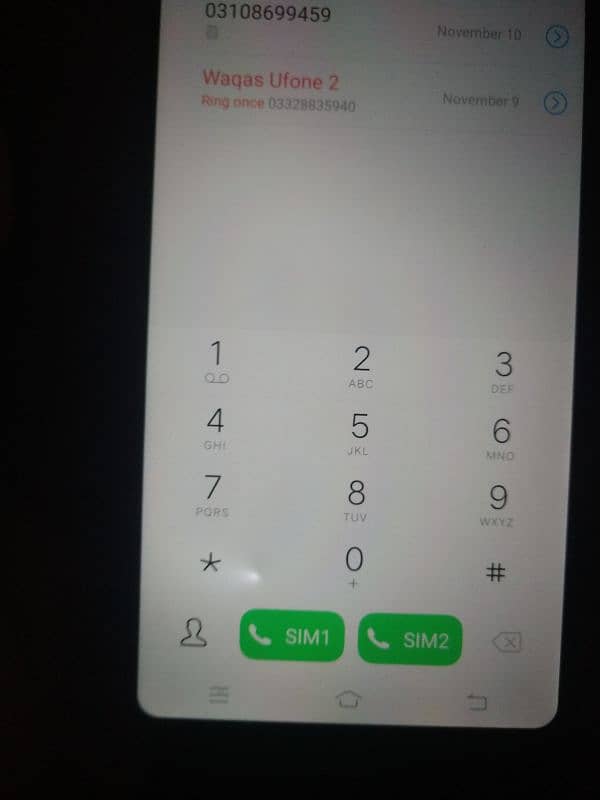 vivo y85 for sale white pin dot on screen 7