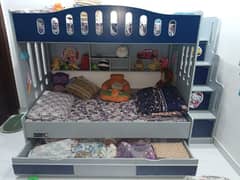 kids Bed for 3 Kids with Mattress for Sale