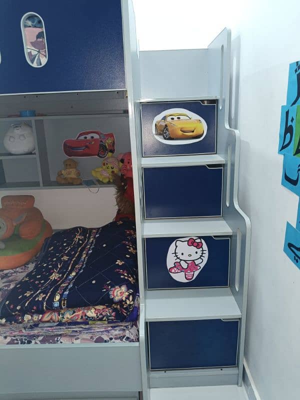 kids Bed for 3 Kids with Mattress for Sale 2