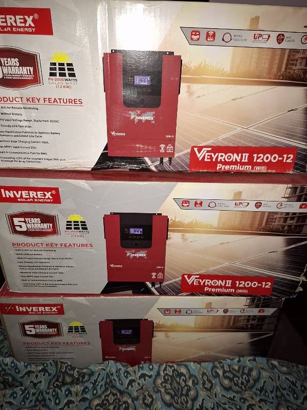 Inverex 1.2kw VERON ll  UPS hybrid. WIFI MODEL 6