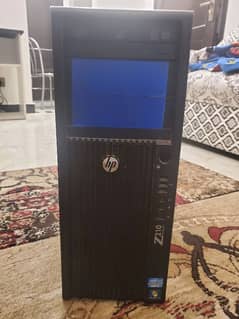 hp z210 gaming workstation with gpu (graphics card)