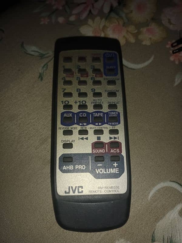 jvc remote 0