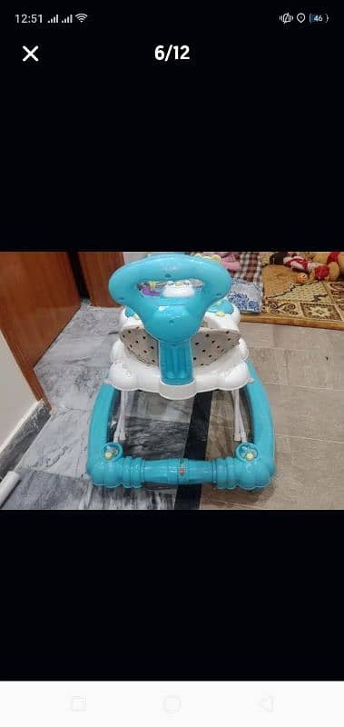 baby walker 2 in 1 condition 10/09 4