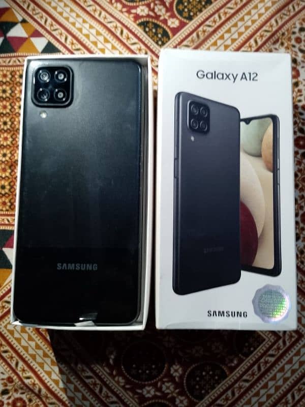 Samsung A12 4+1GB Rem 64GB Memory 5000 mAh best battery timing 7