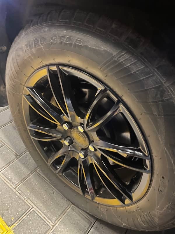 15inch imported alloy rims 5nut 0