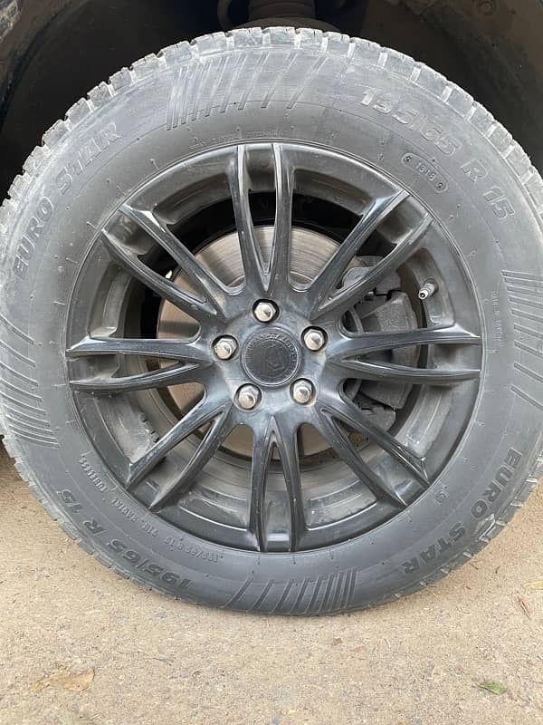 15inch imported alloy rims 5nut 2