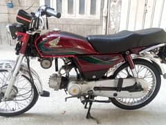 Honda cd70 2017