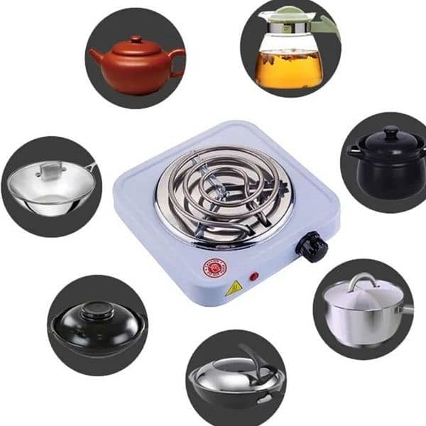 electric cooking stove 1000 Watts 03212030028 what's app Kare 1