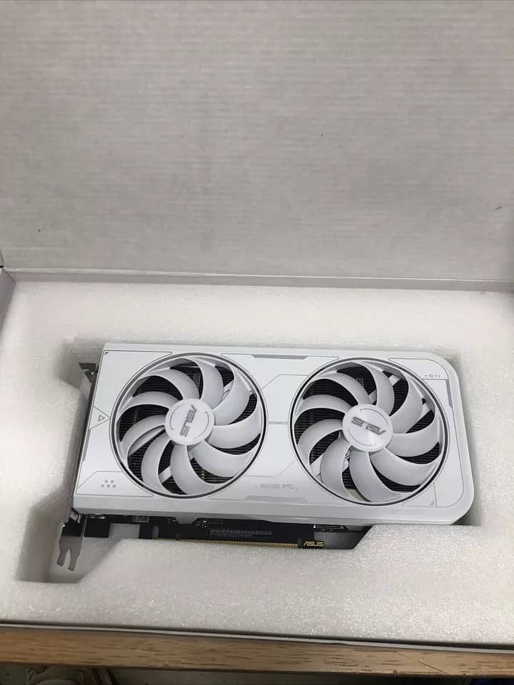 ASUS Dual NVIDIA GeForce RTX 3060 Ti White OC Edition Graphics Card ( 4