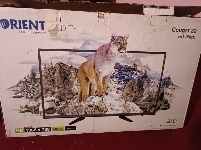 Orient 32 Inch HD Cougar LED TV 1