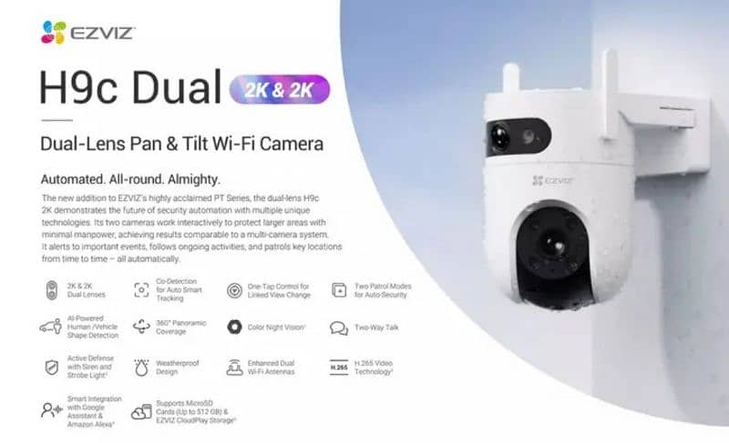 Wireless Camera Ezviz 3MP Latest (1 Year Warranty) 2