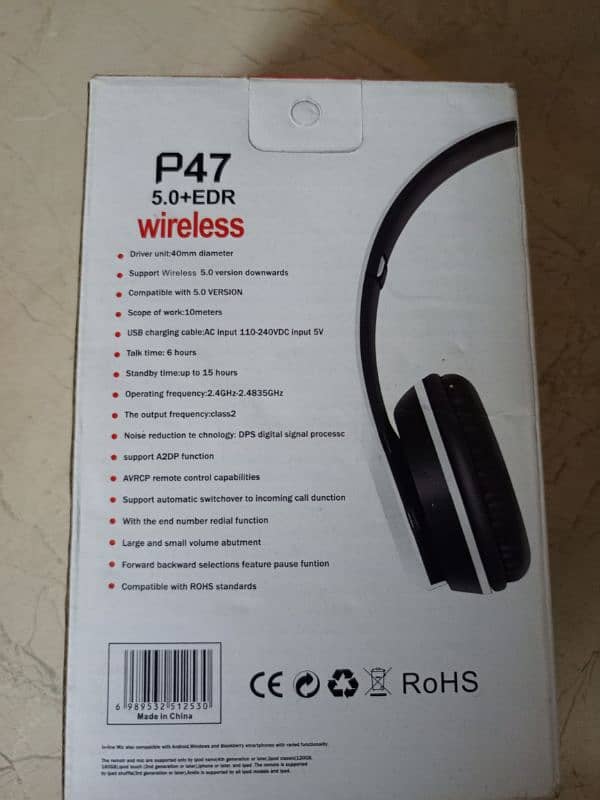 P47 Wireless Headphones 4