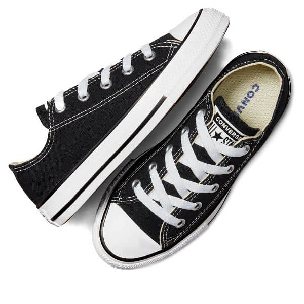 Youth Chuck Taylor All Star Low Ox - Black 4