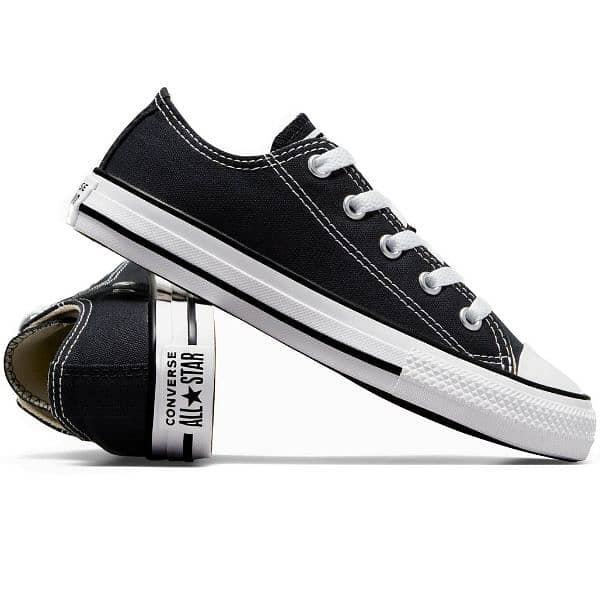 Youth Chuck Taylor All Star Low Ox - Black 6