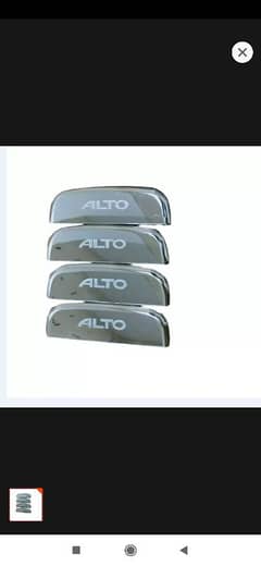 Chrome Door Handles For New Suzuki Alto 660cc 2017-2020 So on. .