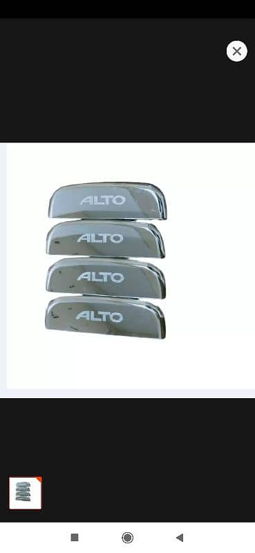 Chrome Door Handles For New Suzuki Alto 660cc 2017-2020 So on. . 0