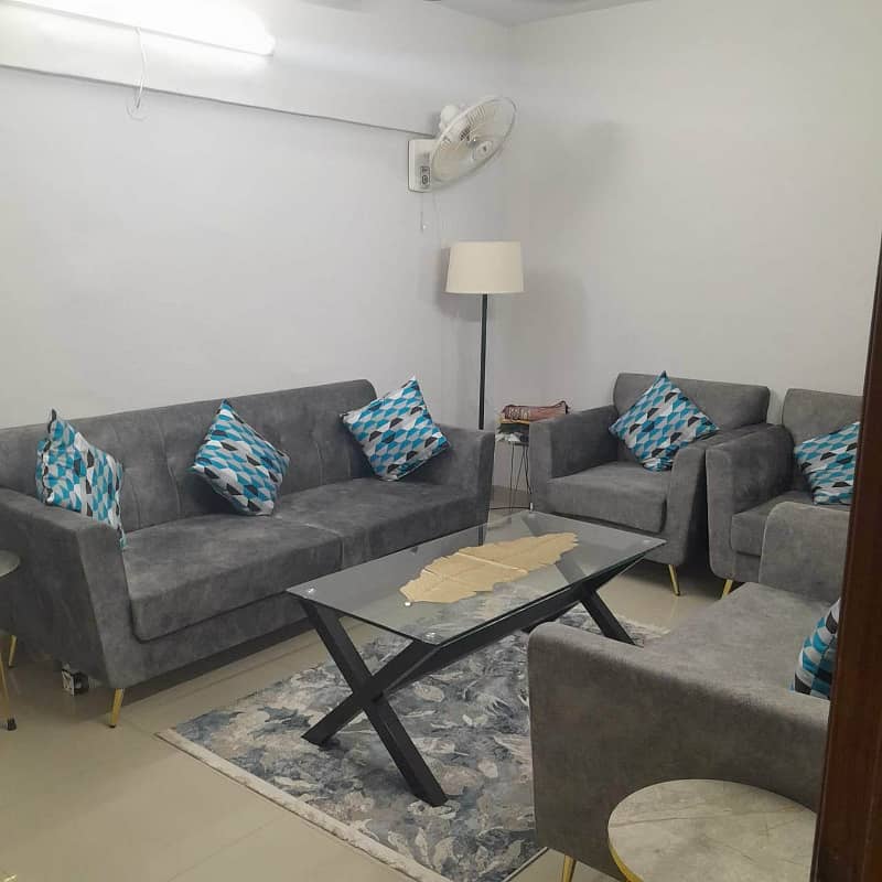 2 Bed DD Flat for Sale in Abdullah Heights Gulistan-e-Johar Block 16 3