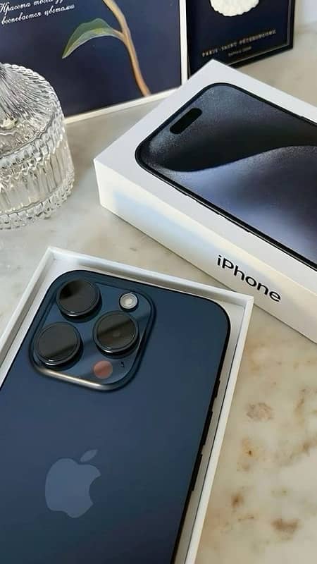 IPHONE 15 PRO MAX JV 256GB BLUE TITANIUM 1