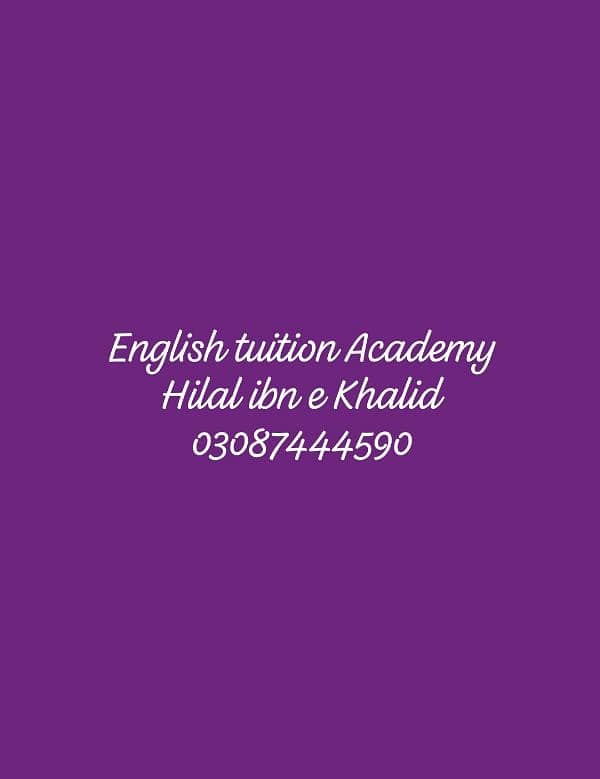 spoken English language Academy 0