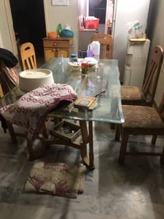 6 seater dining table