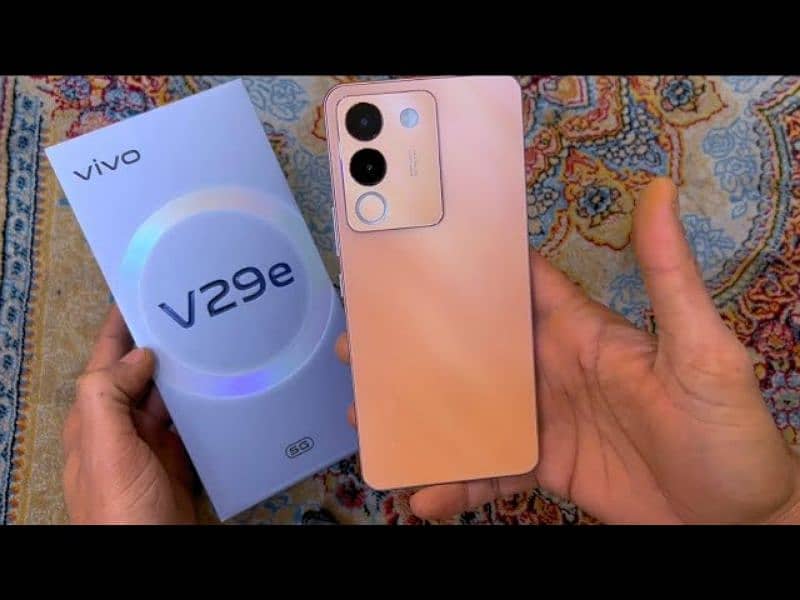 vivo v29e 256gb 16ram 5g box warnti 7mnha ke 0