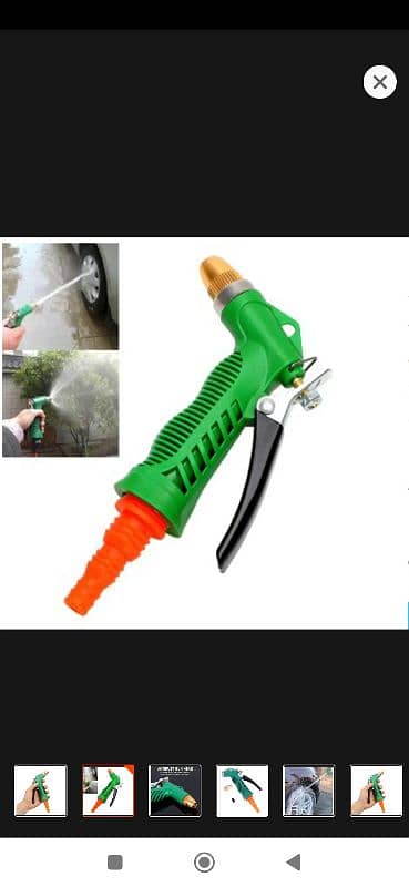 HIGH QUALITY CAR PRESSURE NOZZLE WASHING SPRAY NOZZLE GUN CAR 2