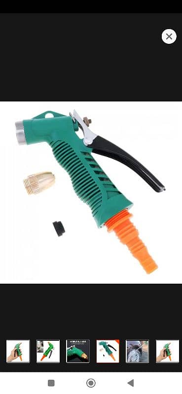 HIGH QUALITY CAR PRESSURE NOZZLE WASHING SPRAY NOZZLE GUN CAR 4