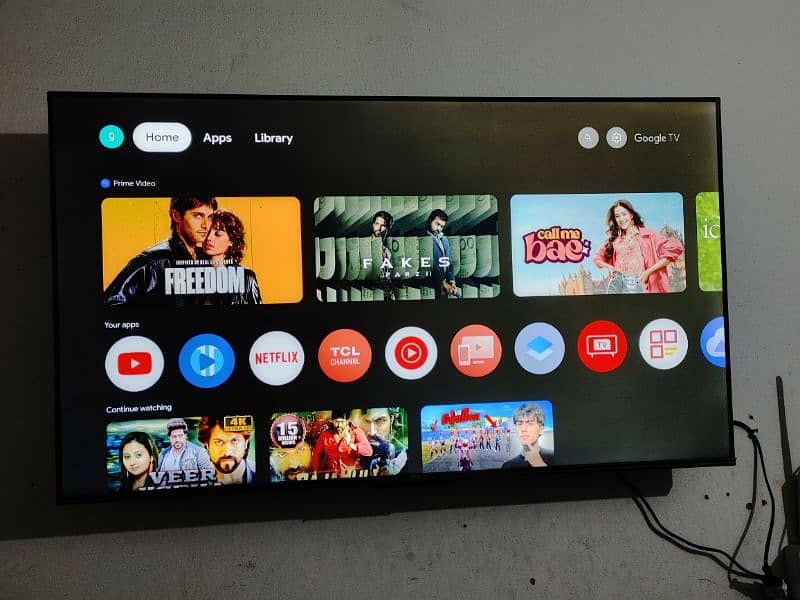 TCL 4K ANDROID SMART LED 1