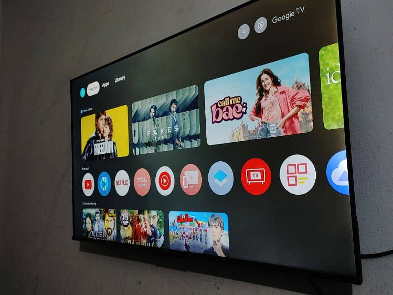 TCL 4K ANDROID SMART LED 3