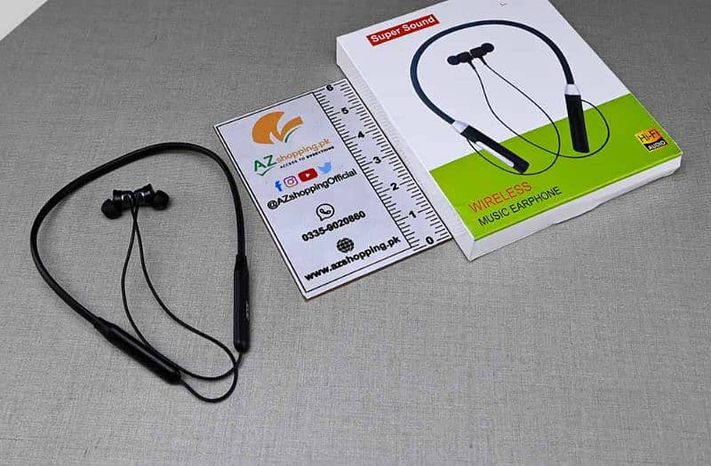 neckband bluetooth earphones. 1