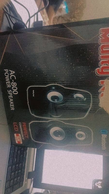 2 Multi net Bluetooth+ wire speakers new condition 4