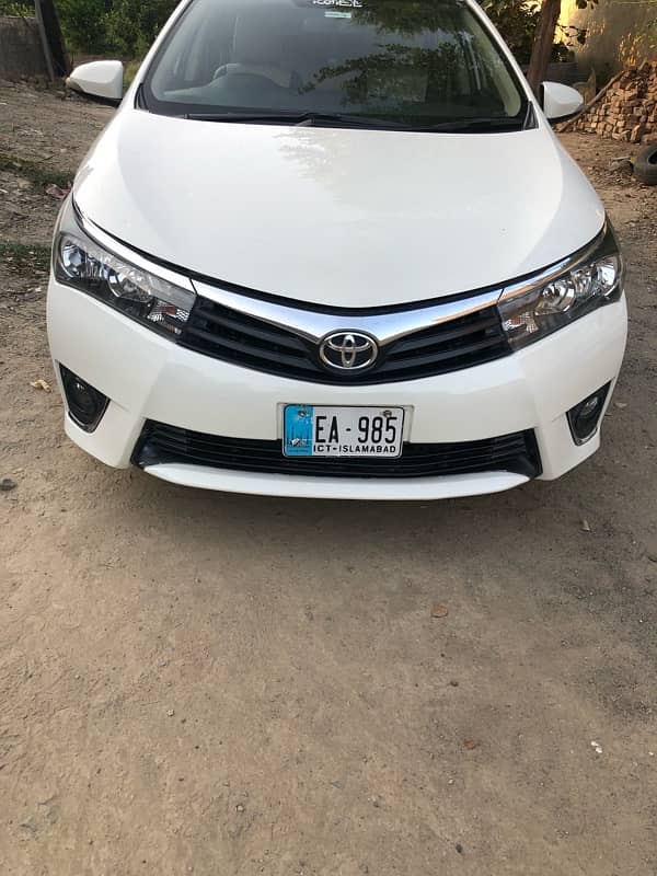 Toyota Corolla XLI 2015 2