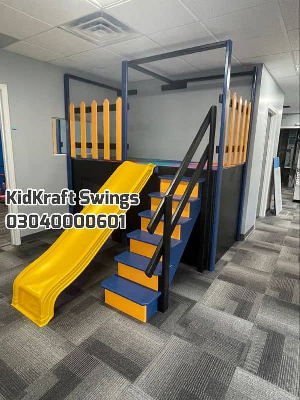 indoor slids, kids swings, kids rides, kids play set, soft play area 0