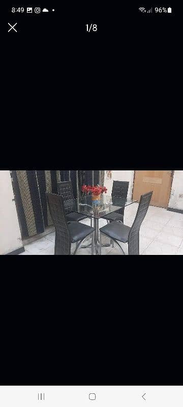 four chairs and table good condition 2