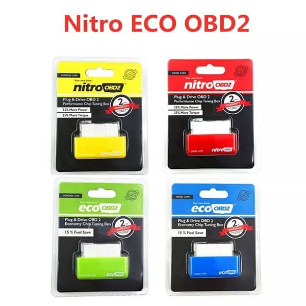 15% Car Fuel Saver Nitro ECO OBD2 Performance C Tuning Box M wer 1