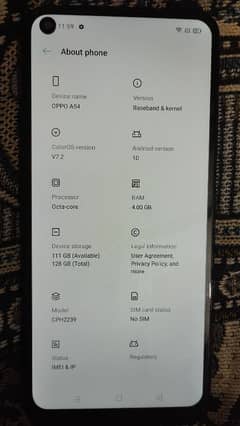 Oppo A54 For Sale