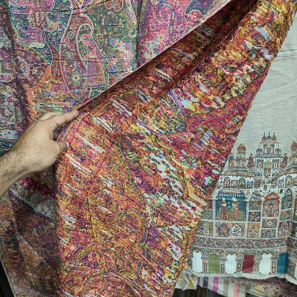 orignal kashmiri pashmina print wool shawls 6